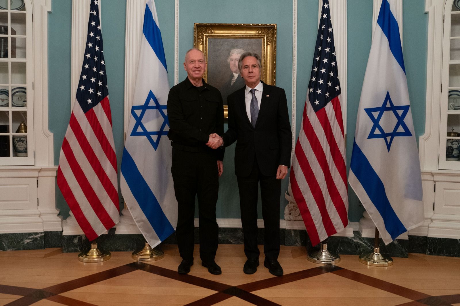 Defense Minister Gallant meeting with US Sec. of State Blinken | Israel  National News - Arutz Sheva
