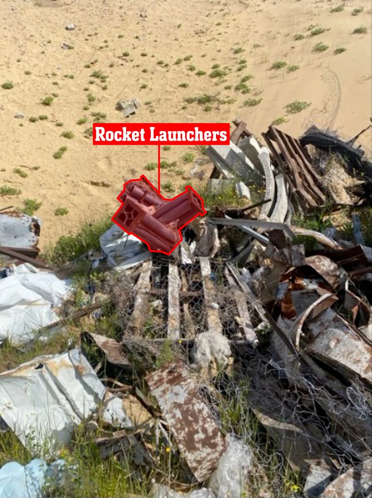 Rocket launchers found in Gaza