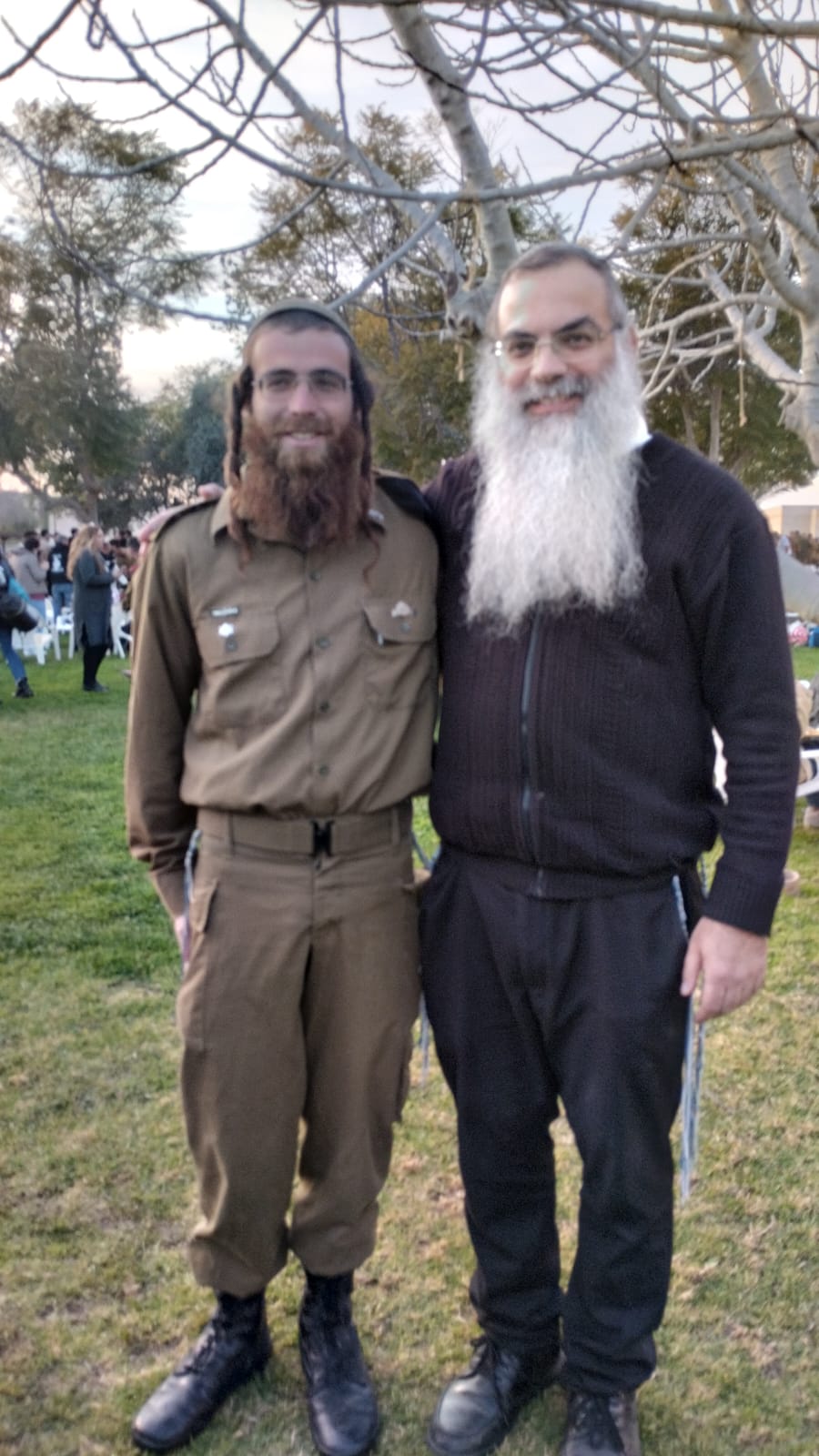 Avraham Ben Pinchas Hy"d and his father David