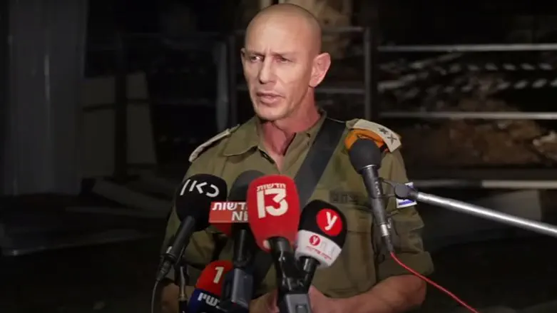 HFC Chief at impact site: 'Resilience of the home front enables IDF to continue operating'