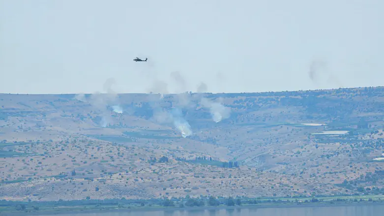 Three injured in rocket barrage near Carmiel