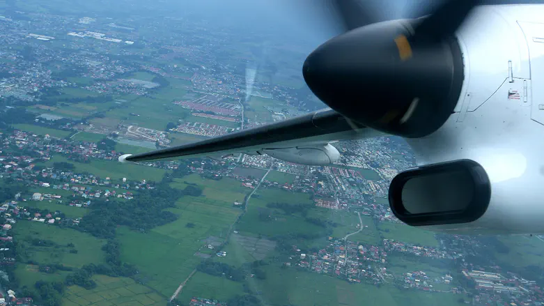 Light aircraft hit by interceptor shrapnel while in flight