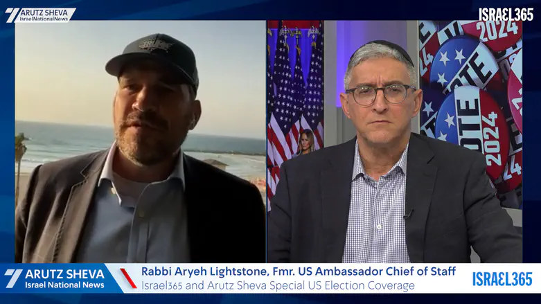 Former Ambassador's Chief of Staff Rabbi Lightstone: Four years will not be enough