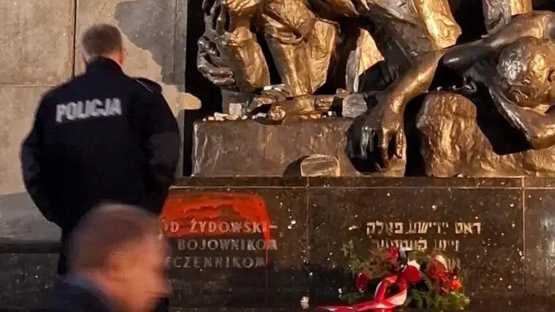 Poland: Warsaw Ghetto monument desecrated