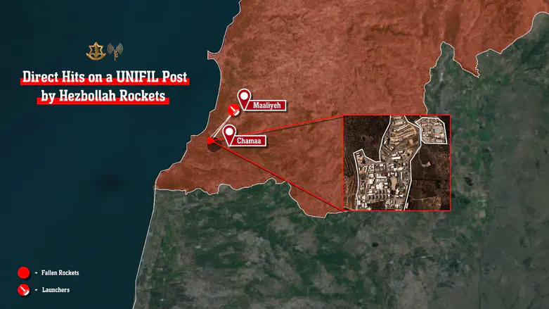 2nd UNIFIL post struck by Hezbollah rockets in 1 day