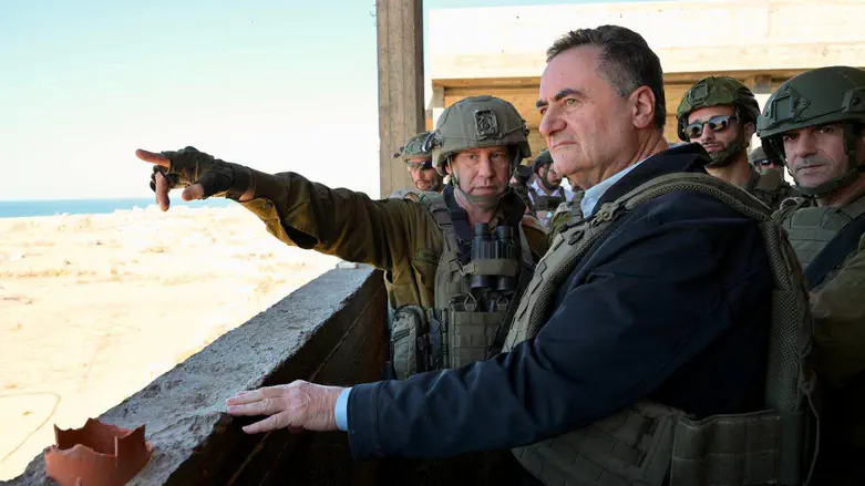 Minister Katz in Gaza: 'Security control of Gaza will remain in the IDF's hands'