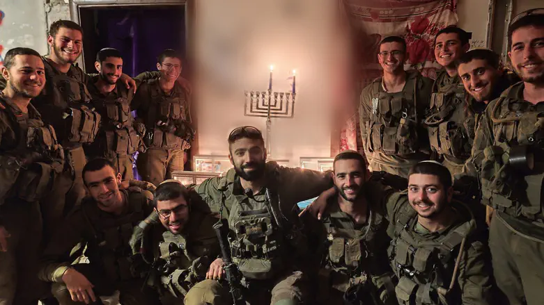 Watch: From Mt. Hermon to Gaza - IDF soldiers light the menorah