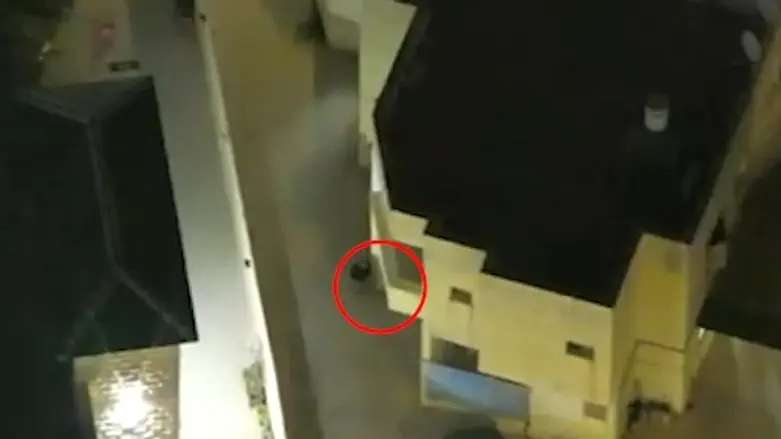 Watch: Infiltrator attempting to escape police officers caught by drone