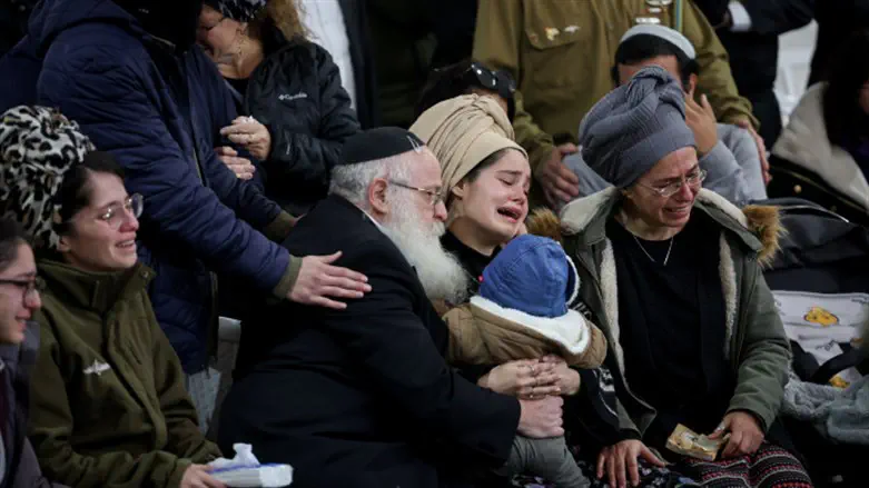 הלוויתו של יהונתן לובר Luber funeral