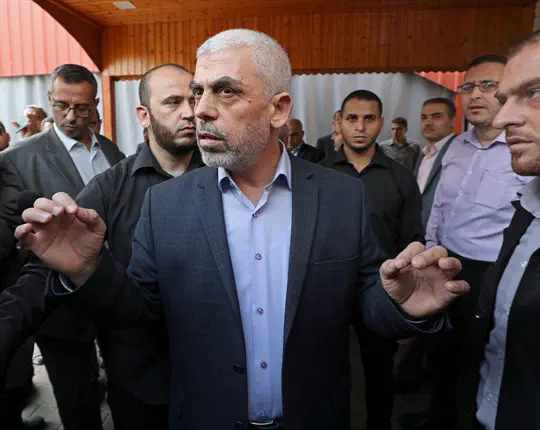 Yahya Sinwar in Gaza-remember him? Freed in Schalit deal